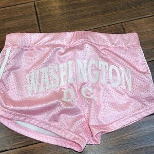 Pink Washington DC Jersey Shorts